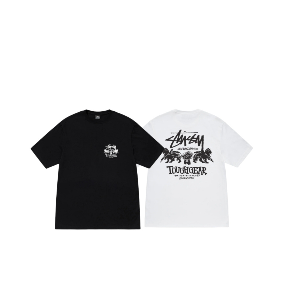 [스투시] 터프기어 인터내셔널 반팔 티셔츠 (화이트/블랙 택1) S~XL까지