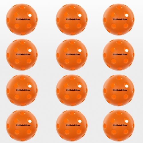 [피클볼존] 실외용 피클볼 공 12개 (40홀)