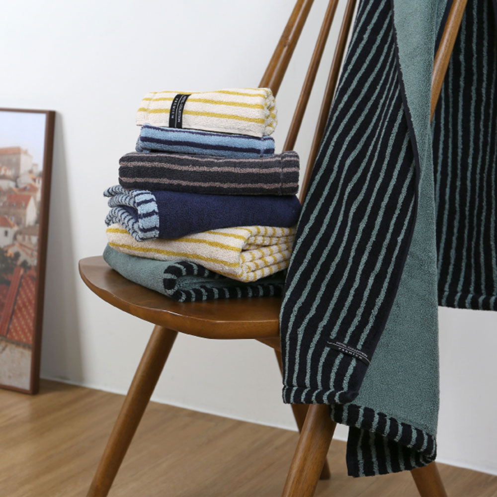 [송월] 호텔컬렉션 스트라이프 솔리드68 바스타올 2장