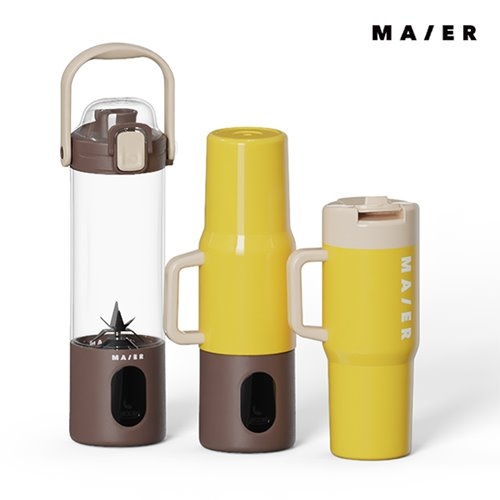 [마이어] 무선 포터블 텀블렌더 BL250MR (스텐 텀블러+전용파우치 증정)