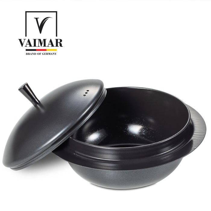 [바이마르] 세라믹코팅 솥뚜껑 세라믹 IH 스텐 가마솥17cm(2-3인용)