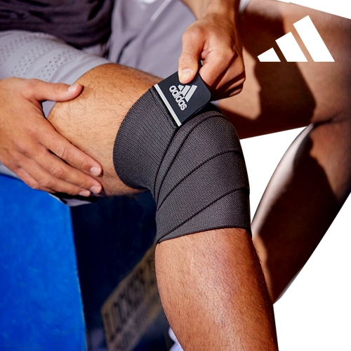 [아디다스] 길이조절 벨크로 다목적 보호대 (팔꿈치/무릎)