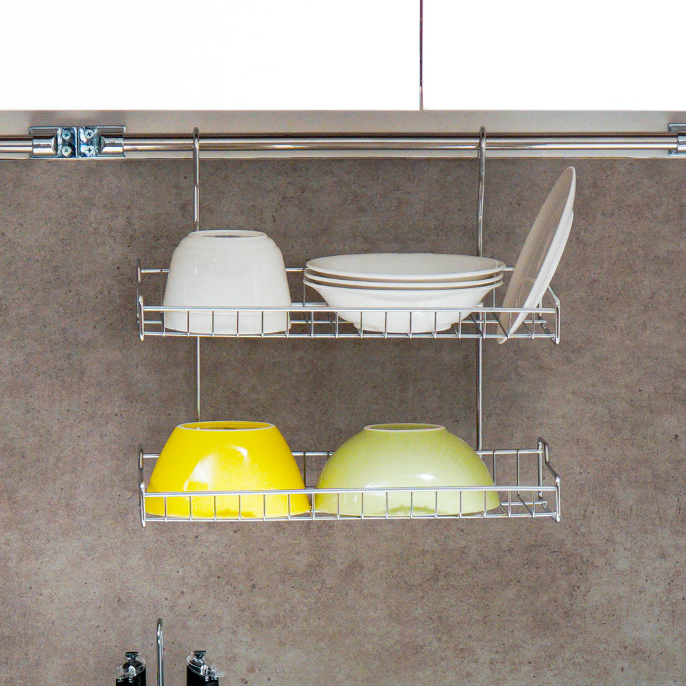 [스텐팩토리] 스테인레스 봉행거 걸이형 2단(봉포함)