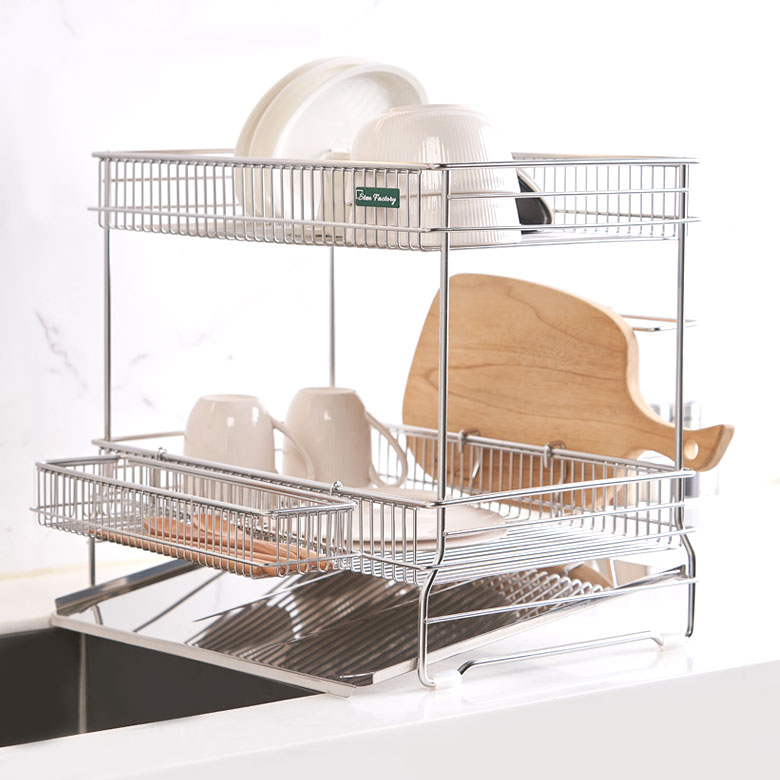 [스텐팩토리] 올스텐 304 코즈모 2단 식기건조대