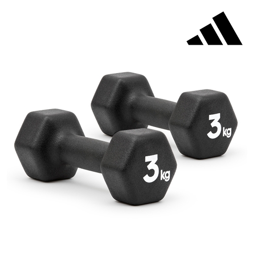 [아디다스] 육각아령 덤벨 세트3kg (1+1)