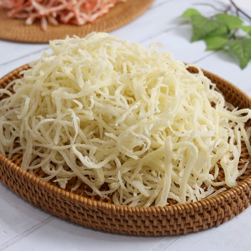 국민도시락 반찬으로 사랑받는 국내가공 주문진 백진미채 500g