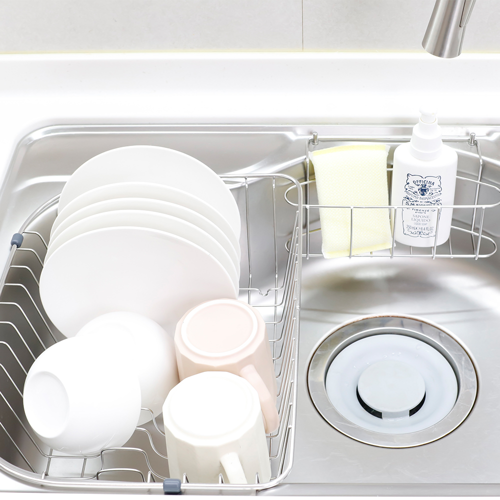 [스텐팩토리] 스테인레스 설거지건조대 싱크대건조바구니 D형세트