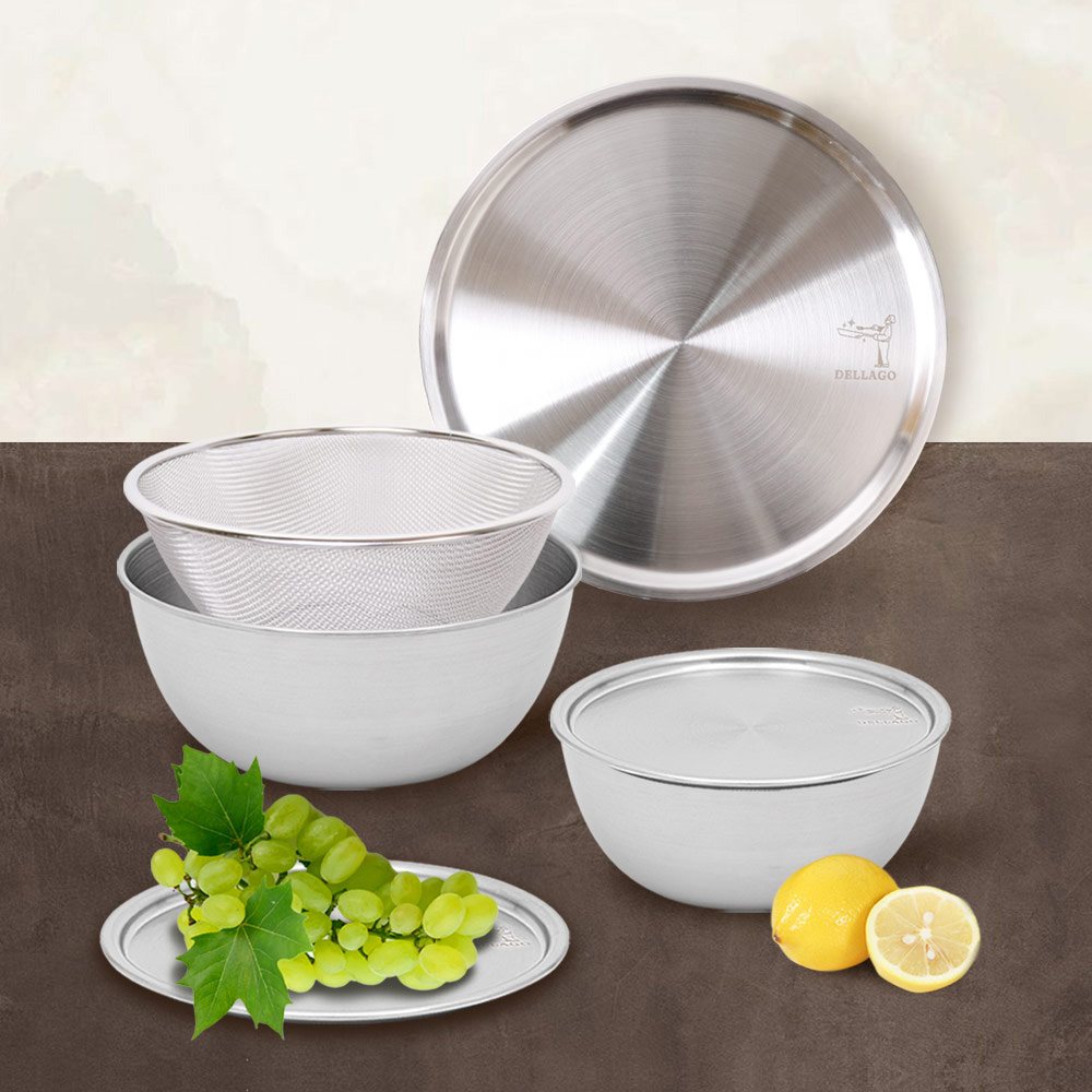 [DELLAGO] 델라고 멀티 믹싱볼 트레이세트 2종A형(18cm+22cm)