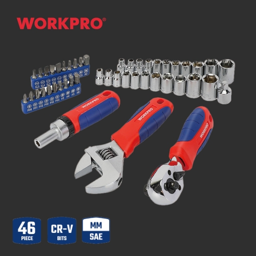 [워크프로] 스터비 수공구 세트 46pcs WP200550