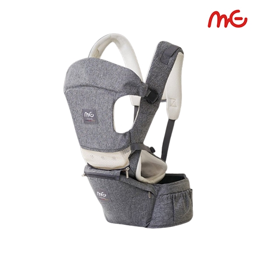 [미고] 프리미엄 올인원 아기 힙시트 아기띠 (그레이)
