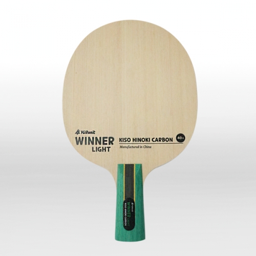 [티티존] 하이러닛 위너라이트 카본-CS그립 중펜 탁구 라켓