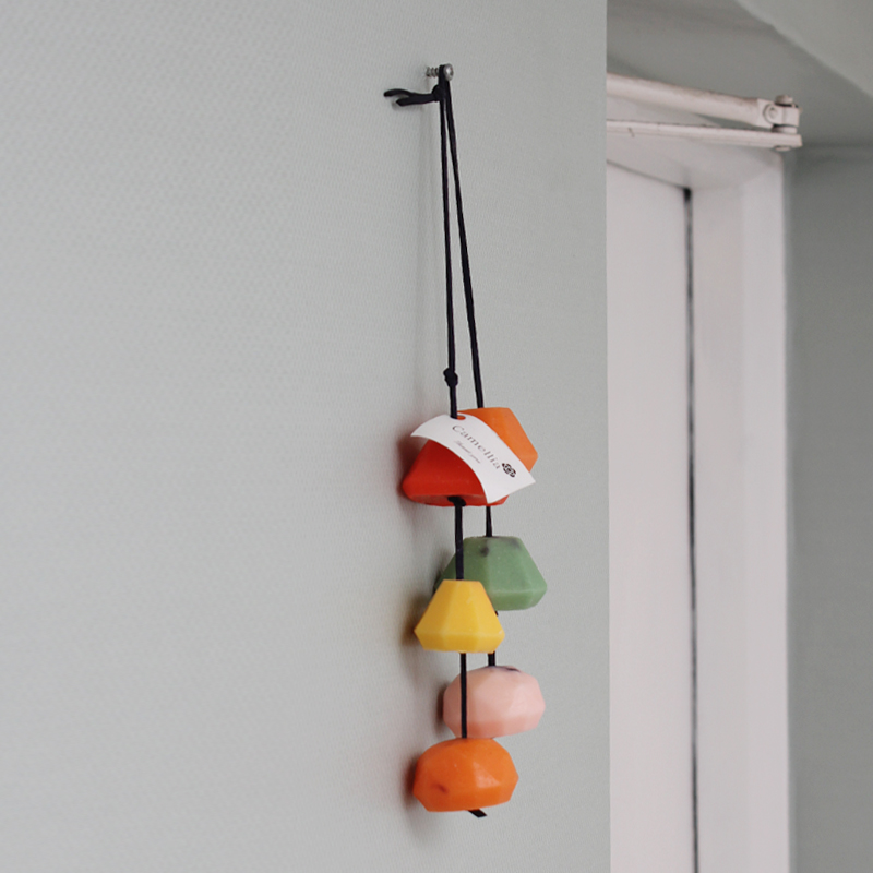 천연 아로마 큐브 걸이형 방향제