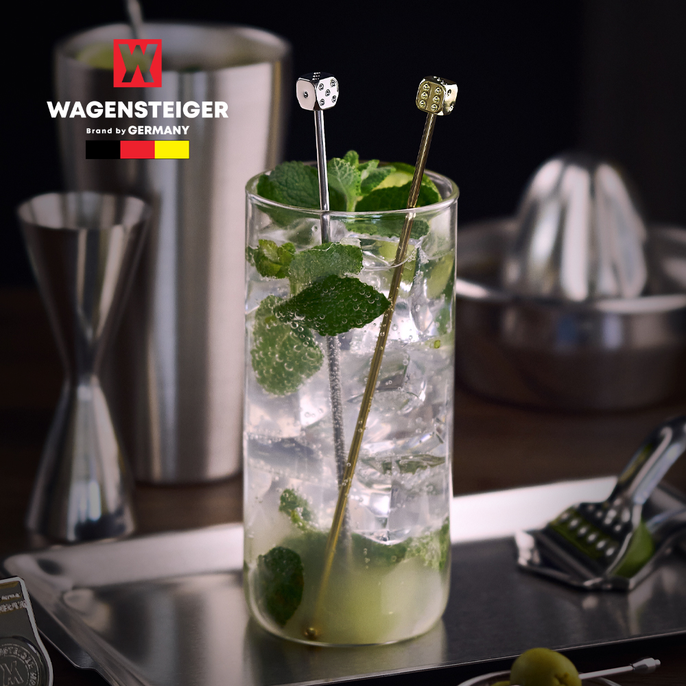 [바겐슈타이거] 스텐304 다이스 머들러 실버