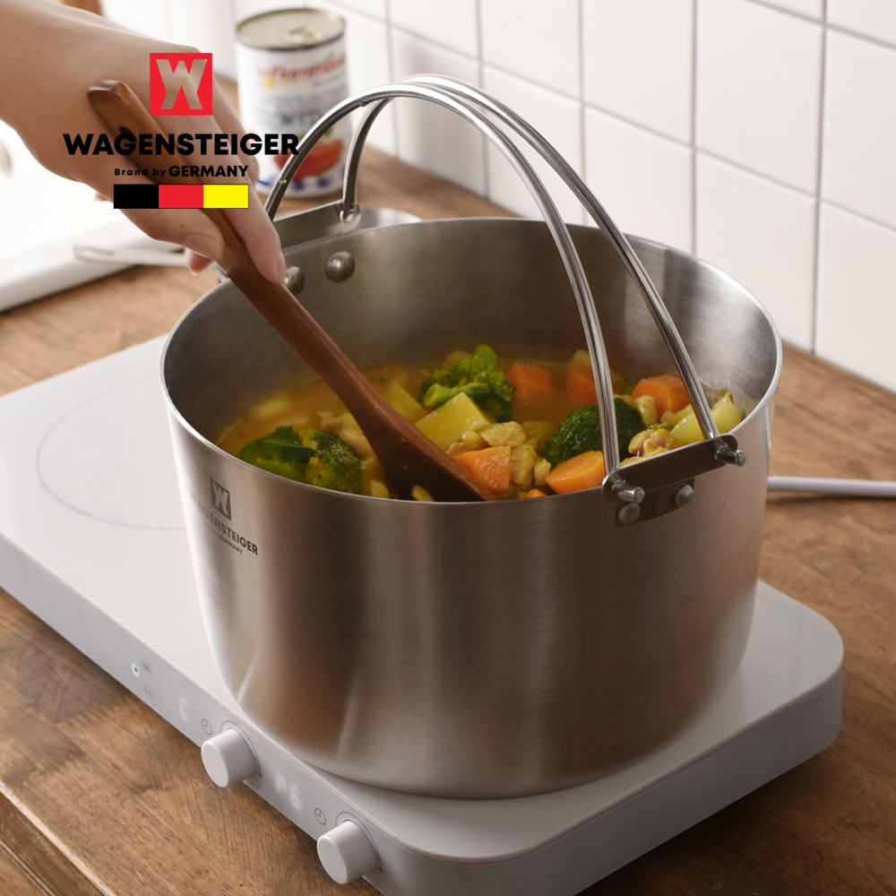 [바겐슈타이거] 통3중 스텐 스튜팟 24cm_메탈