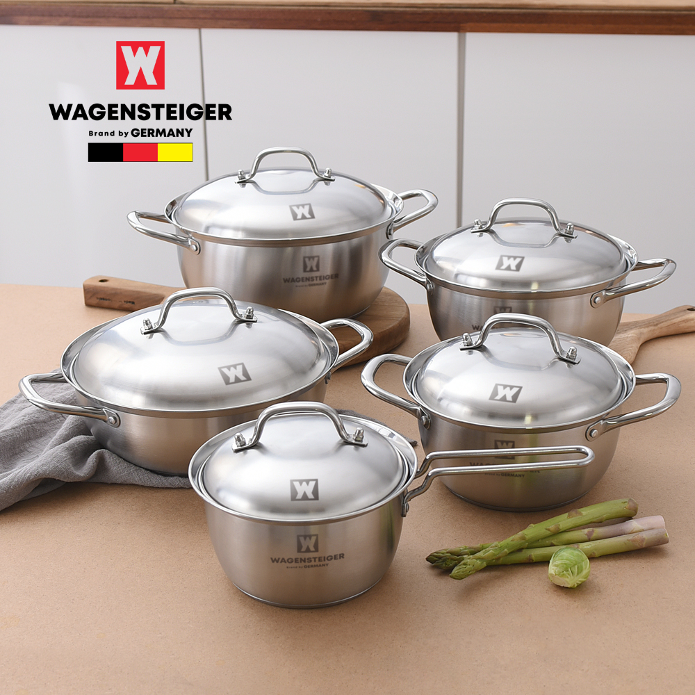 [바겐슈타이거] 보겐 IH 냄비 5종세트(편18/양20/양22/곰26/전26)