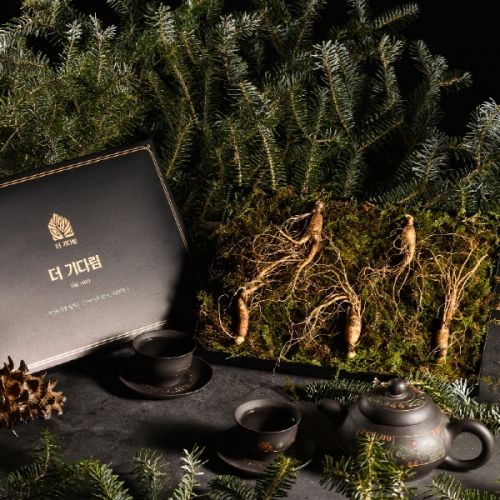 [더기다림] [선물포장] 더 기다림 편하게 먹는 강원도 토종 산양삼 장뇌삼 산양산삼 선물세트 5뿌리 [5년~6년근]