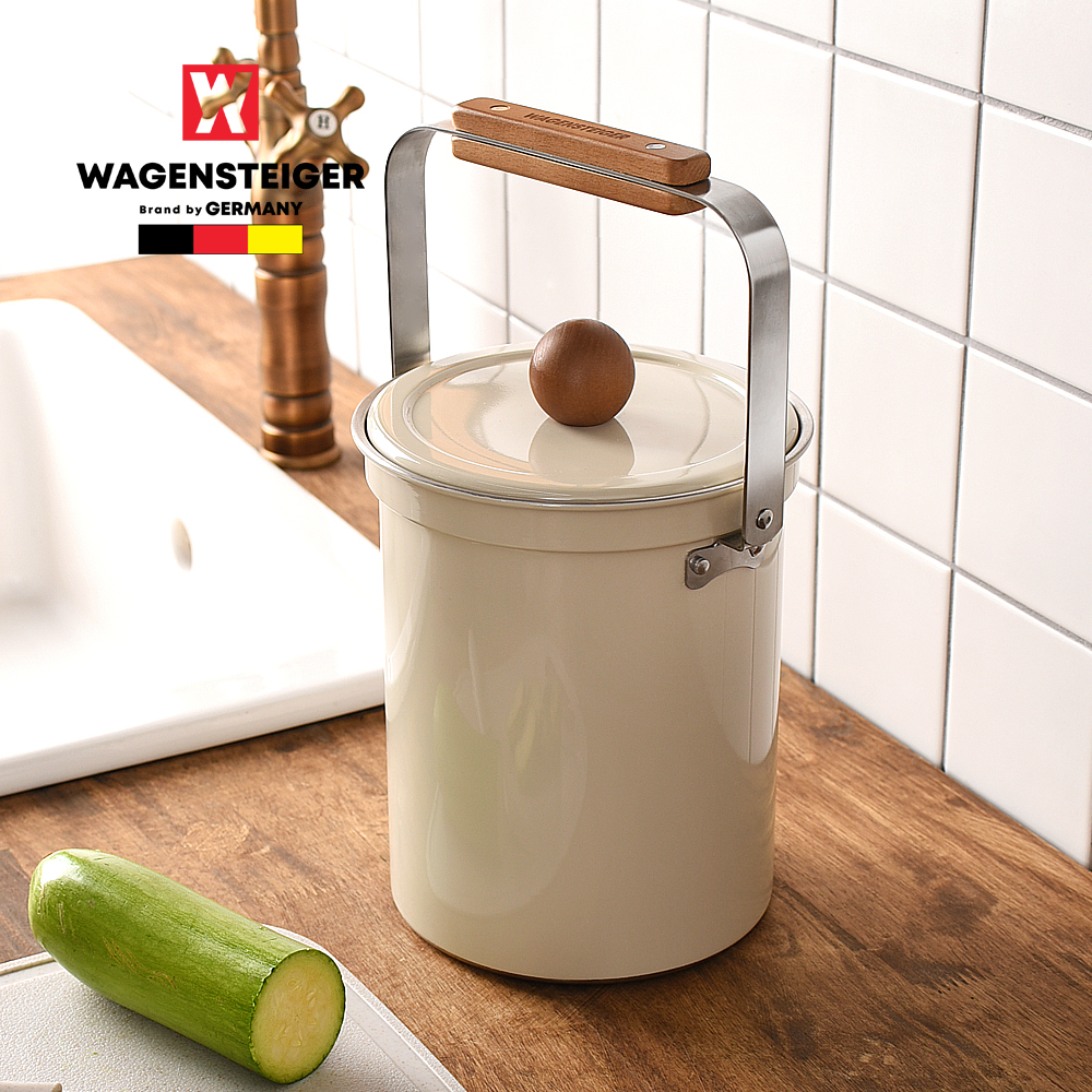 [바겐슈타이거] 스텐 304 음식물 쓰레기통 3L