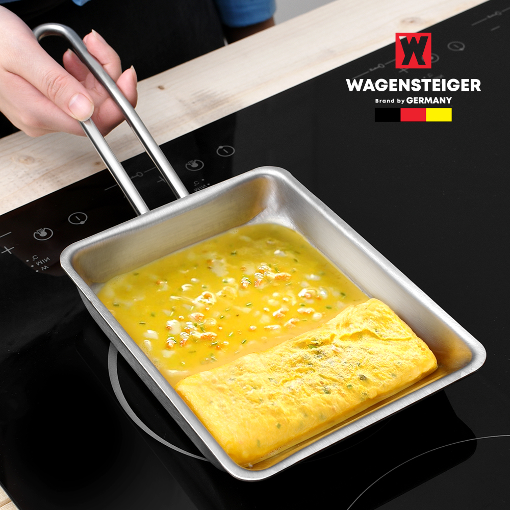 [바겐슈타이거] 통3중 IH 스텐 계란말이팬