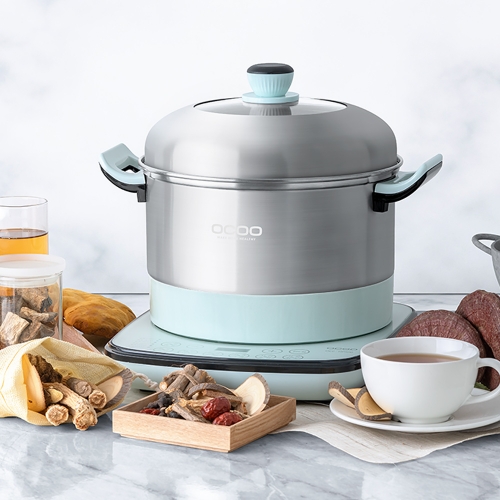 [오쿠] 오쿠 멀티쿠커 앤 찜기 전기냄비 5리터 약탕기 OCC-HP500