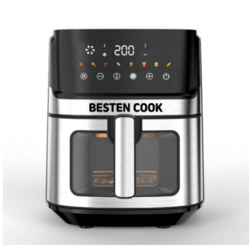 [베스텐쿡] 스테인리스 304 바스켓 에어프라이어 6L 에어프라이기