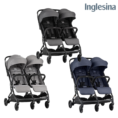 [잉글레시나] NEW 트윈스케치 쌍둥이유모차(컵홀더+잉글레시나라이너2ea )