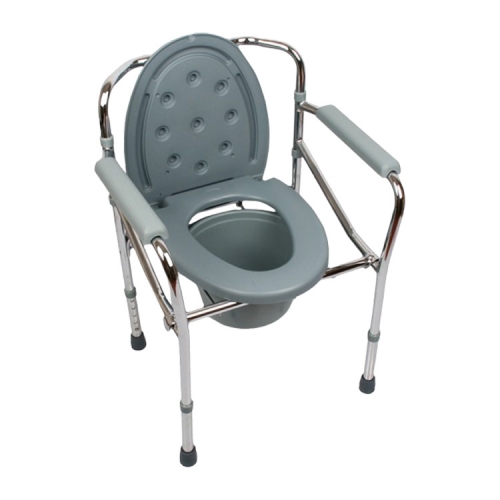 [웰비] 크롬 높이조절 접이식 좌변기 보급형 KY-894