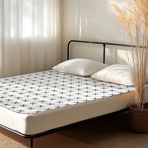 [일월] 해든마루 카본매트 플라워 라이트 전기 더블