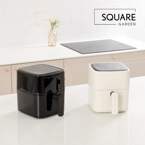 [스퀘어가든] 큐브 3L 디지털 에어프라이어 SQ-T5024 (아이보리,블랙 택1)
