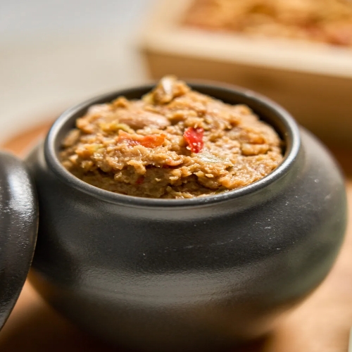 [아라두레] 해오름달 저염오곡된장 500g