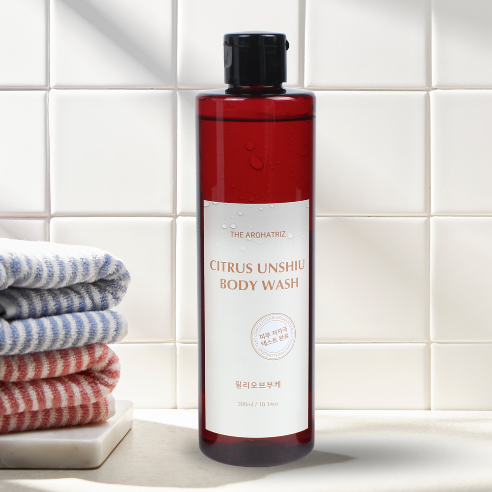 [더아로하트리즈] 감귤 바디워시 릴리오브부케 300ml