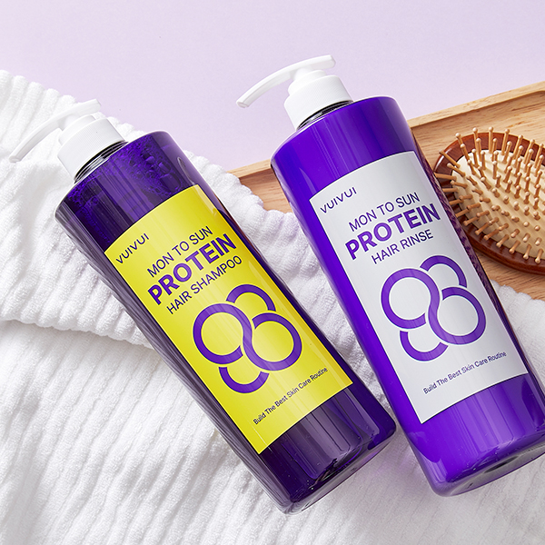[뷰이뷰이] 벼리 먼투썬 프로틴 샴푸1000g+린스1000g 세트