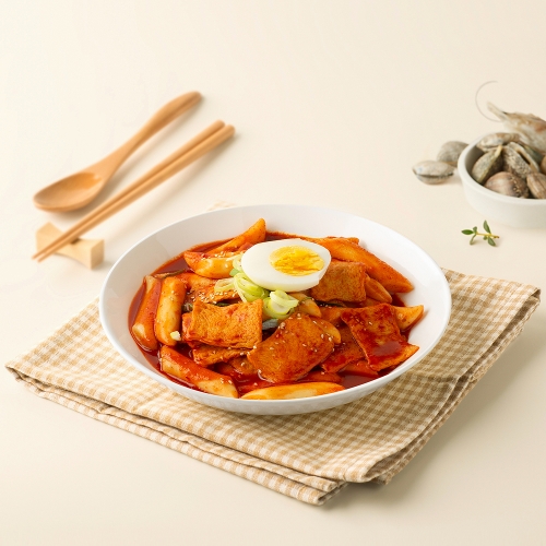 [바바푸드] 40년 역사 밀떡 부산어묵 밀떡볶이 밀키트 푸짐하다 6인분 500g*3개