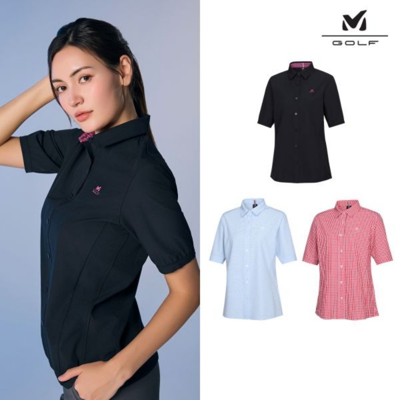 [밀레] 25SS 데일리 여성반팔셔츠 3종세트 MLFYKBP03 (사이즈90~105)