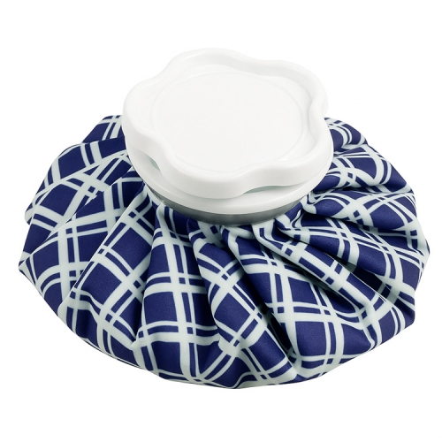 [웰비] 냉온 다용도 아이스백 찜질주머니 6인치 (체크)