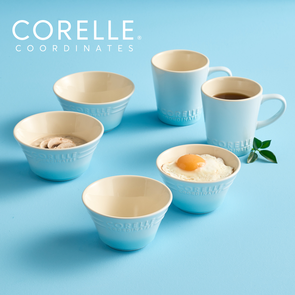 [코렐] 코디네이츠 브리즈스톤_블루_6P