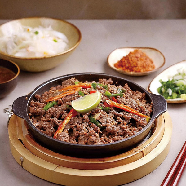 [주니푸드] 1+한우 언양식 양념불고기(목심,등심) 300gx2팩 (부직포포장)