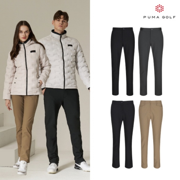 [푸마] 트리코트 본딩 여성 기모팬츠 2종세트 PGFYLEO05