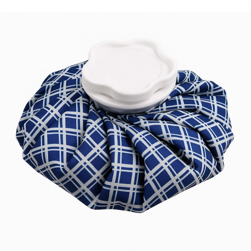 [웰비] 냉온 다용도 아이스백 찜질주머니 9인치 (체크)