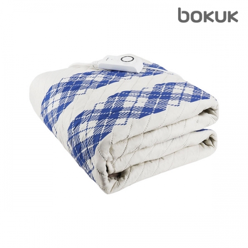 [보국] 전자파안심 워셔블 카본 전기요 리버블루 싱글 BKB-3609S