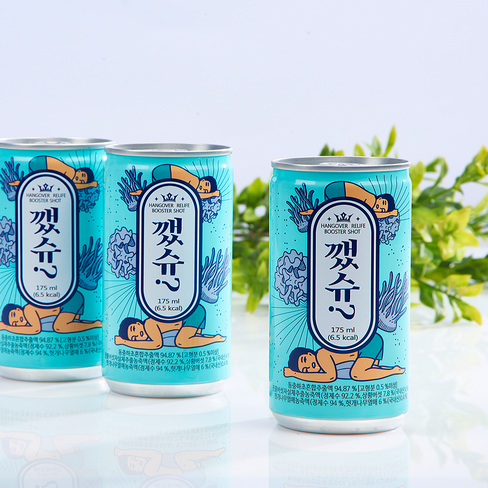 [바른음료] 깼슈 숙취해소음료 175ml x 15캔