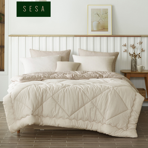 [세사] 헤일로 알러지케어 극세사 차렵이불(Q200×230/커버 50×70cm)