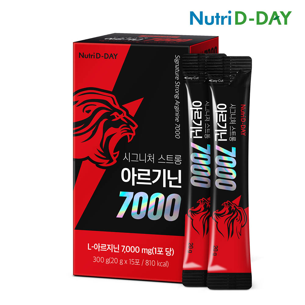 [뉴트리디데이] 시그니처 스트롱 아르기닌 7000 20gx15포