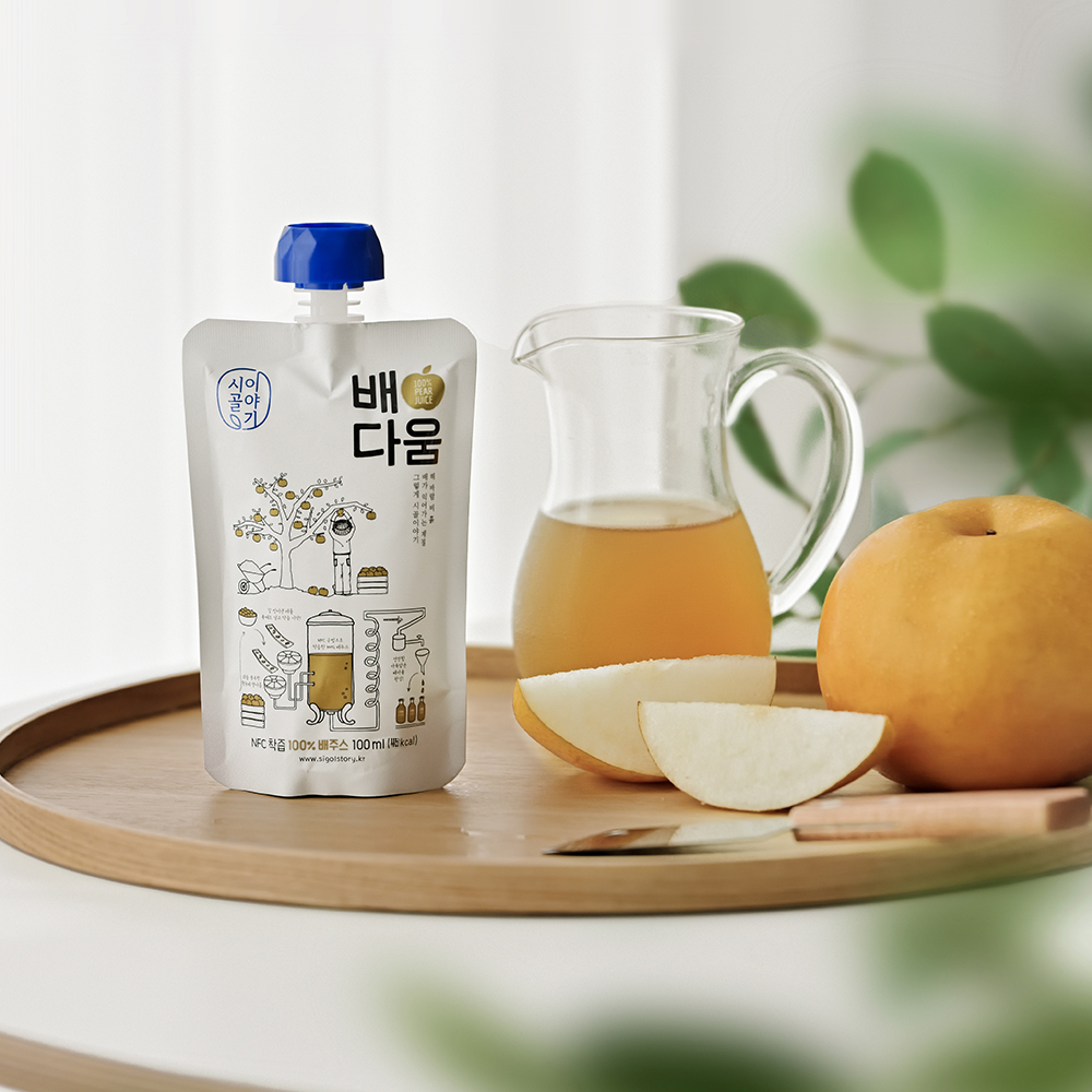 [시골이야기 NFC착즙 배다움 배즙 100ml*30포