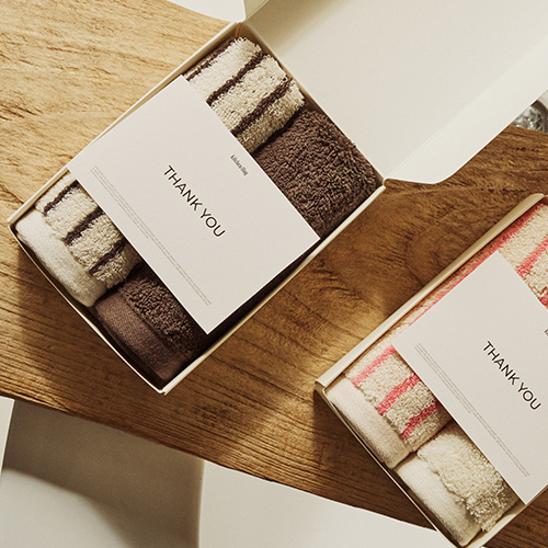 [키친플래그] 키플 홈 소프트 데일리 미니타월 2종 선물세트