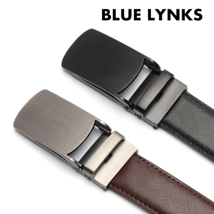 [블루링스] XWD 남성 비즈니스 자동버클 소가죽 벨트 BLM-XWD01 (색상2종/택1)