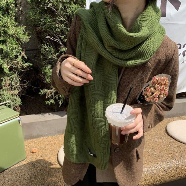 [블루링스] GGY 겨울 니트 목도리 머플러 BLM-GGY01 (색상택일)