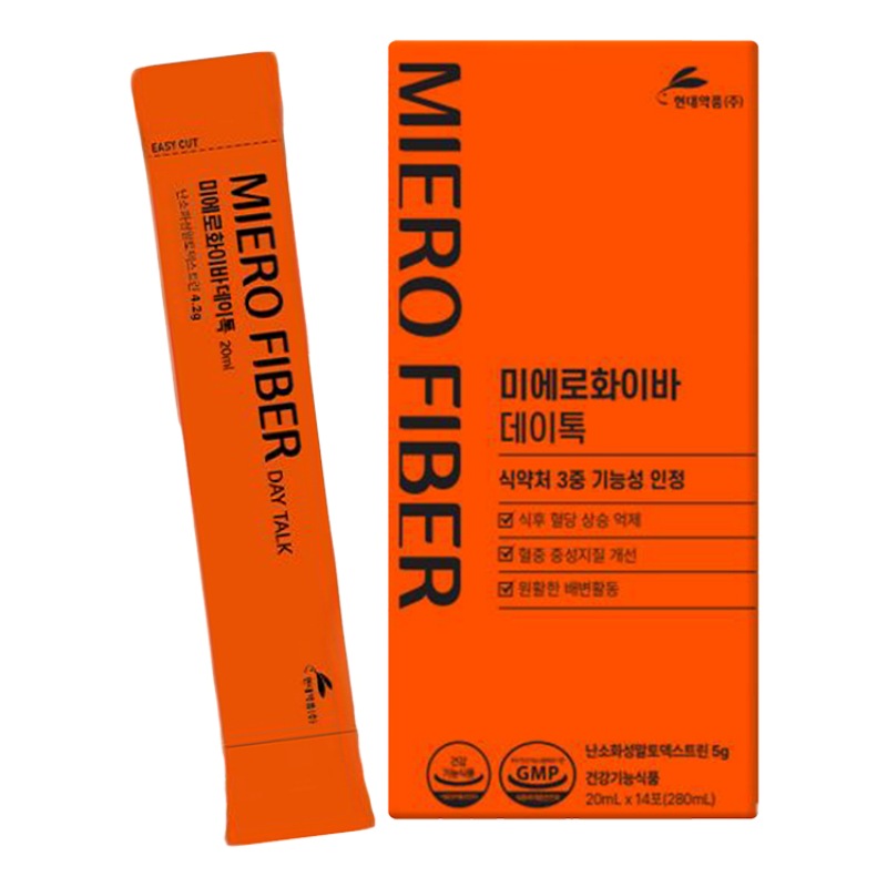 [현대약품] 미에로화이바 데이톡 20mlx14포