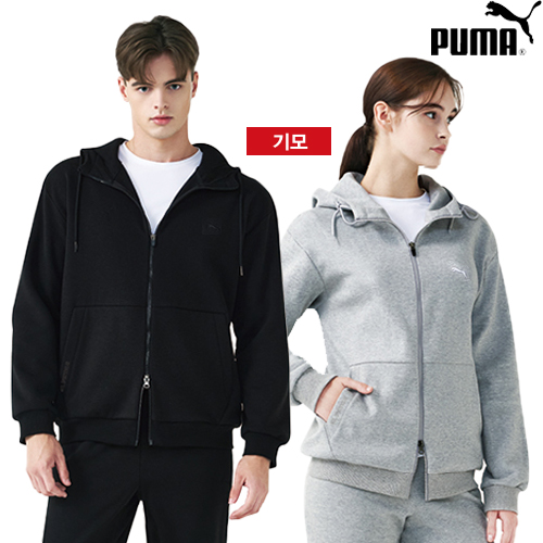 [푸마] 25FW 기모 후드 투웨이 집업자켓 PU5456 (색상/사이즈 택1)