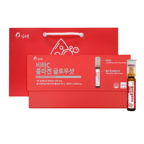 [김소형] 비타C 콜라겐 글로우샷 (20g+500mg*2정) x 14병 [A1075]