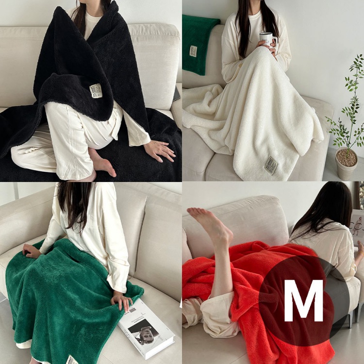 [오이코스] 블랭킷 비비드컬러 담요 M(150x90cm)